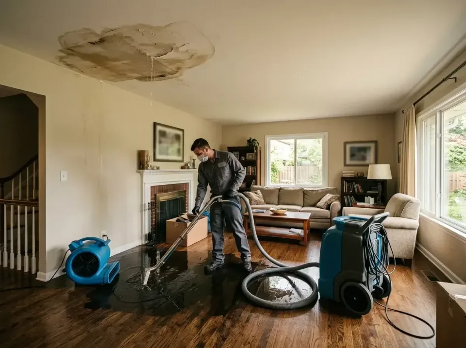 attic-pipe-burst-ceiling-drip-008 — frequently asked questions, Water Damage Restoration & Carpet Care in Harbor, OR